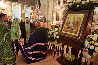 Архиерейское богослужение в Саввино 